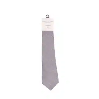 Grey Wool Necktie