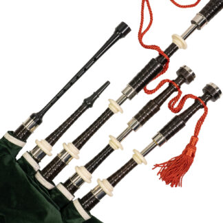 Naill DN2 Bagpipes - Nickel & Imitation Ivory