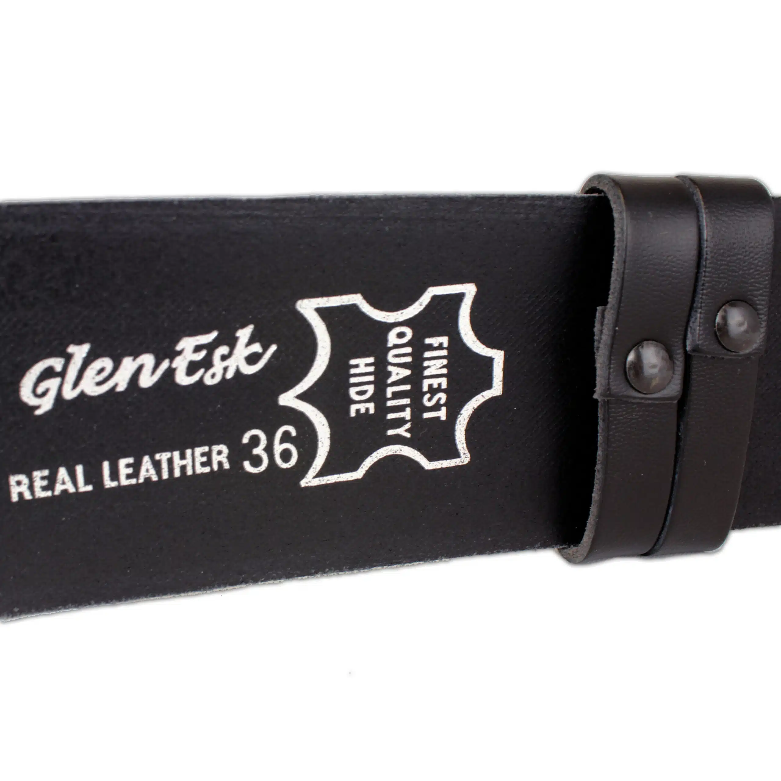 Glen Esk Smooth Leather Kilt Belt - Henderson Imports