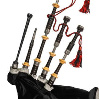 Peter Henderson Heritage Bagpipes with Boxwood and Antique Thistle
