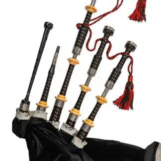 Peter Henderson Heritage Bagpipes with Boxwood and Antique Thistle