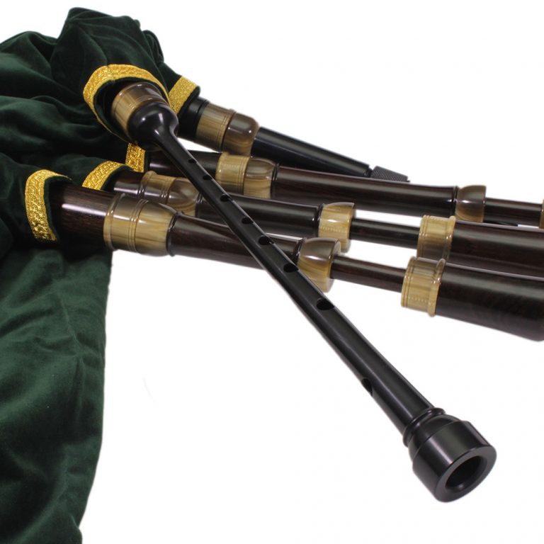 Gibson R111 Bagpipes with Imitation Horn Mounts Henderson Imports