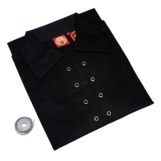 Gaelic Themes Kilt Shirt - Black
