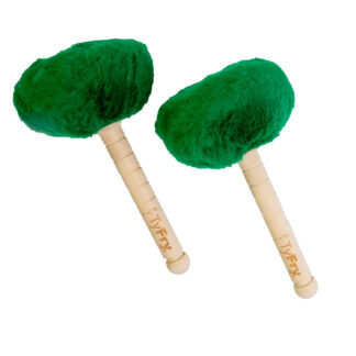 TyFry Bass Mallets - Emerald