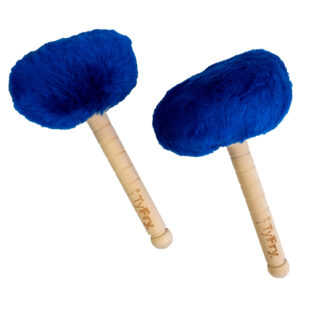 TyFry Bass Mallets - Royal Blue