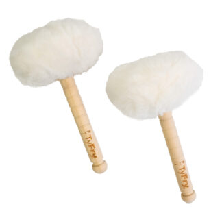 TyFry Bass Mallets - White