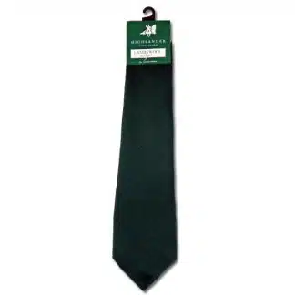 Bottle Green Wool Necktie