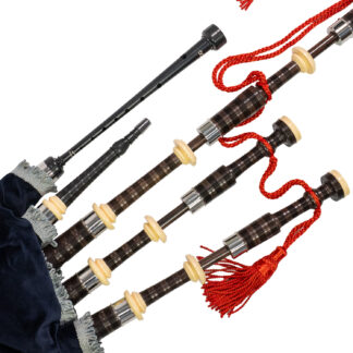 RG Hardie  RGH01 Blackwood Bagpipes with Infinity Chanter